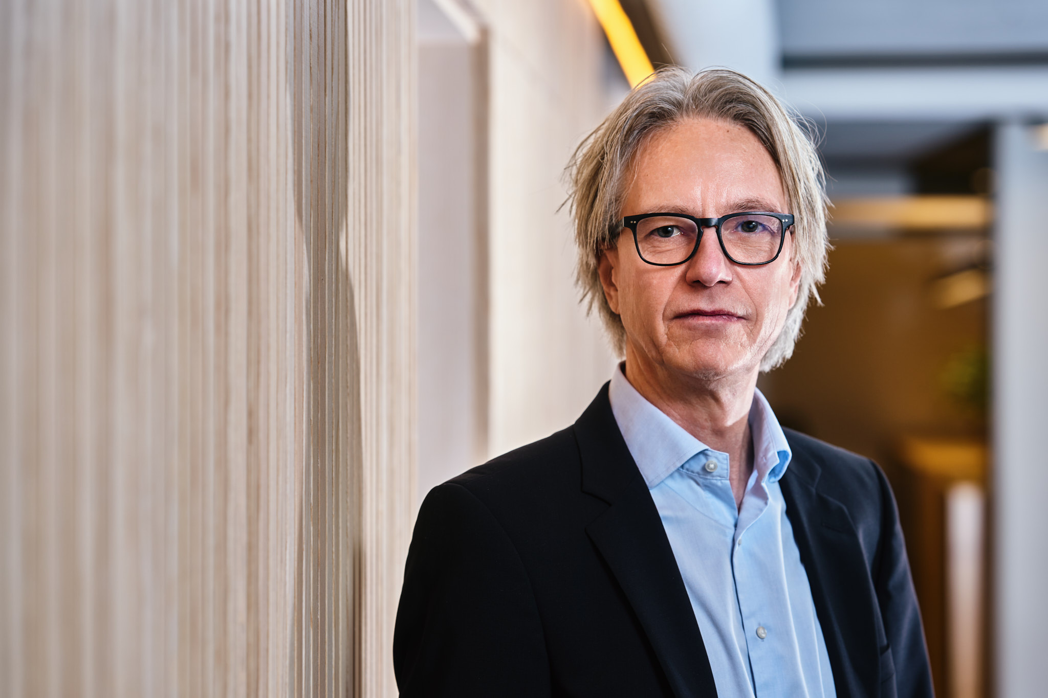 Fotografi av Sacos chefsekonom Håkan Regnér