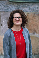 Fotografi av Sacos utredare i arbetsmiljöfrågor, Karin Fristedt