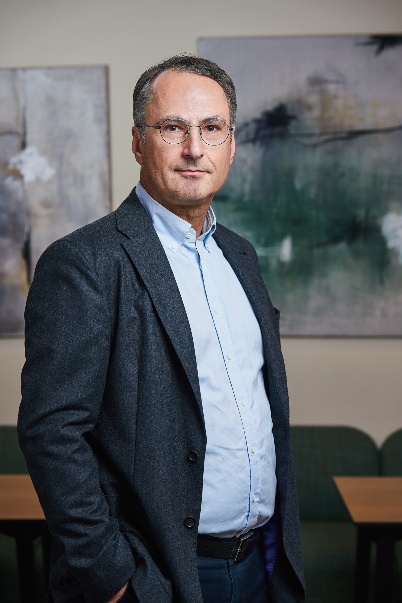 Fotografi av Thomas Andrén, välfärdsekonom hos Saco