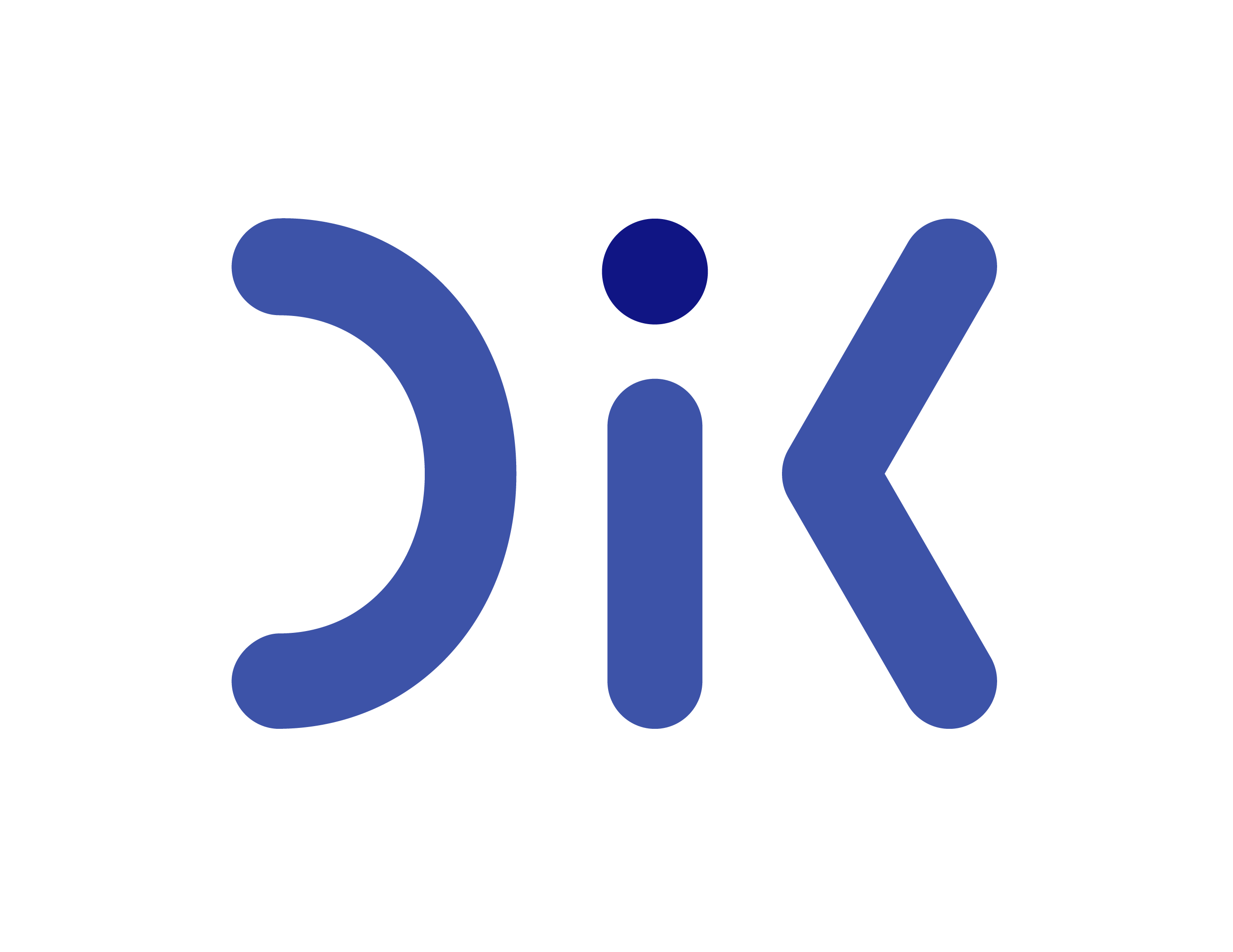 Logotype för fackförbundet DIK