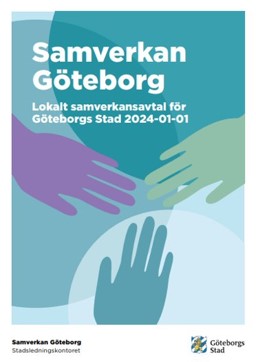 En bild som visar Göteborgs Stads samverkansavtal från 2024-01-01.