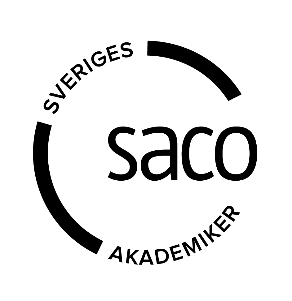 Logotyp för SACO - Sveriges akademikers centralorganisation