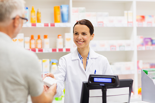 Farmaceut på apotek